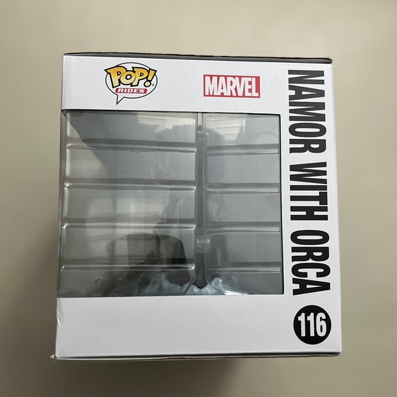 NWT - Funko Pop! Rides Wakanda Forever #116 Namor with Orca - Picture 6 of 6